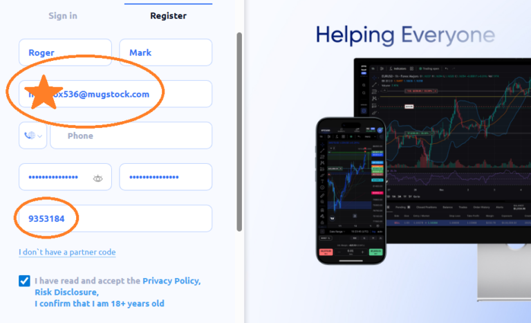 HeroFX Partner Code